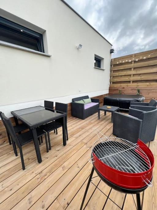 T2 Neuf, Terrasse Et Spa Prive Apartment Josse Ngoại thất bức ảnh